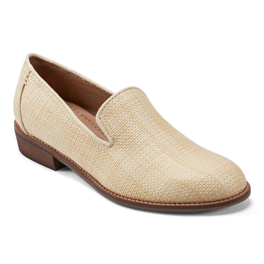 earth | Edna Round Toe Casual Slip-on Flat Loafers